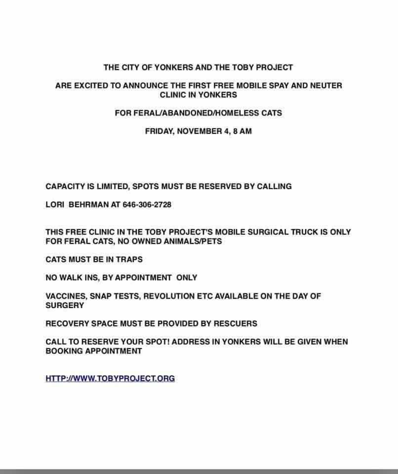 free mobile spay and neuter